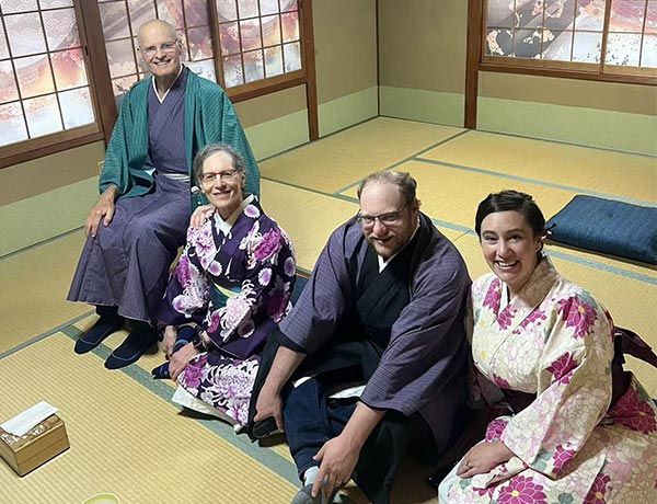 Private geisha tea ceremony with kimono experience in Kyoto