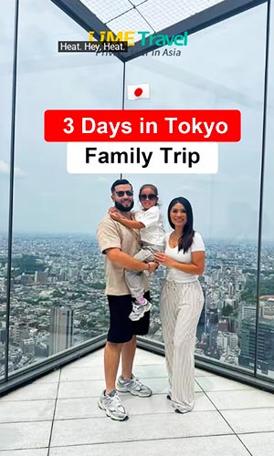 How to spend 3 days in Tokyo with kids!