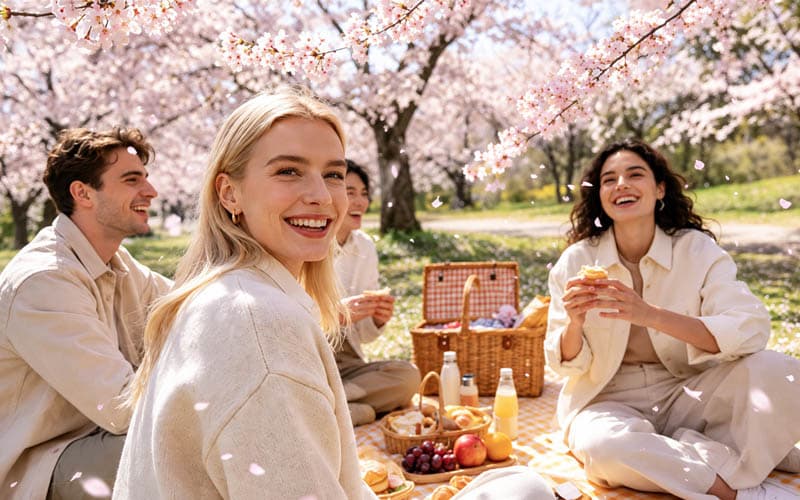 Enjoy a Japanese Hanami Picnic