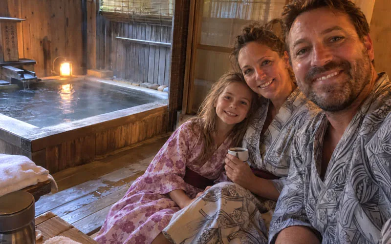 Family Onsen Ryokan Stay