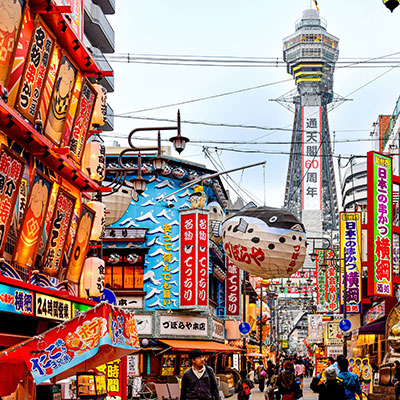 Osaka Dotonbori canal