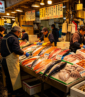 Stroll Through Local Japanese Markets