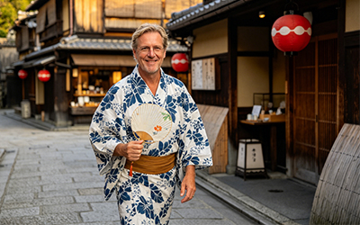 Don a Traditional Kimono in Gion