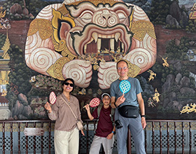 Exploring traditional murals and temples in Asia with private guides