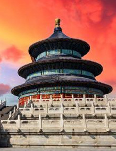 The Temple of Heaven grand architecture in Beijing